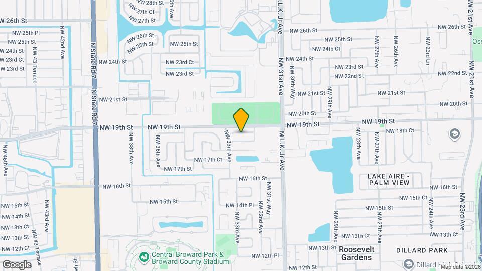 3250 NW 18th Pl Map and Location Details