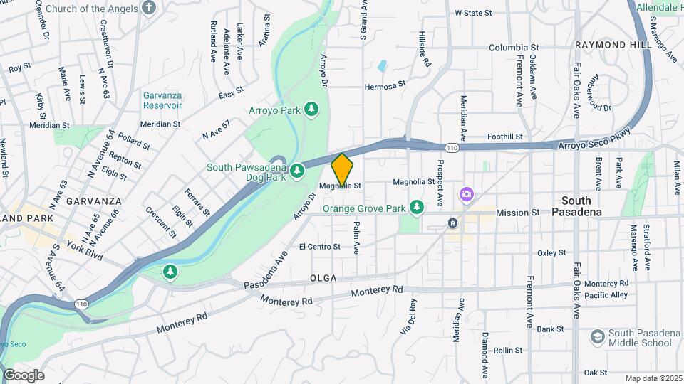501 Magnolia St Mapa y Detalles de la Ubicación