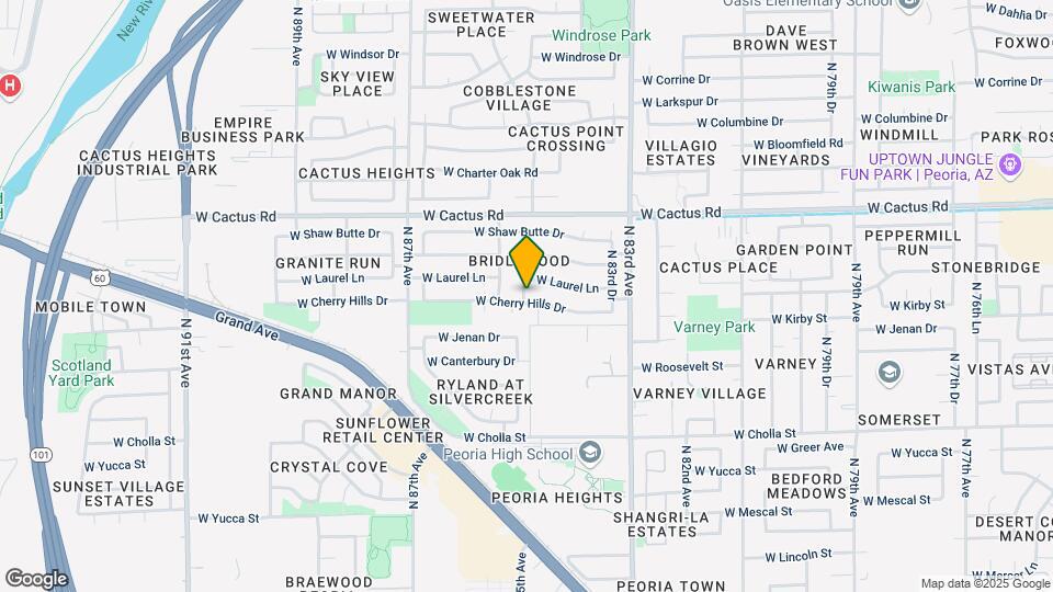 8456 W Cherry Hills Dr Mapa y Detalles de la Ubicación