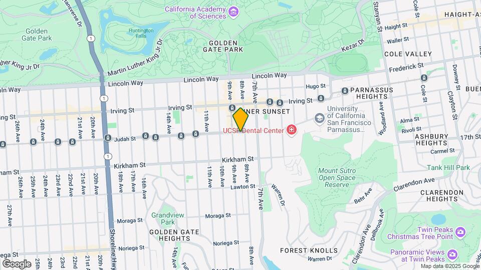 309 Judah St-Unit -319 Map and Location Details