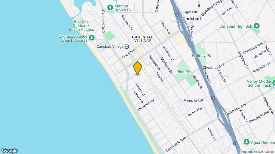 327-337 Oak Ave Mapa y Detalles de la Ubicación