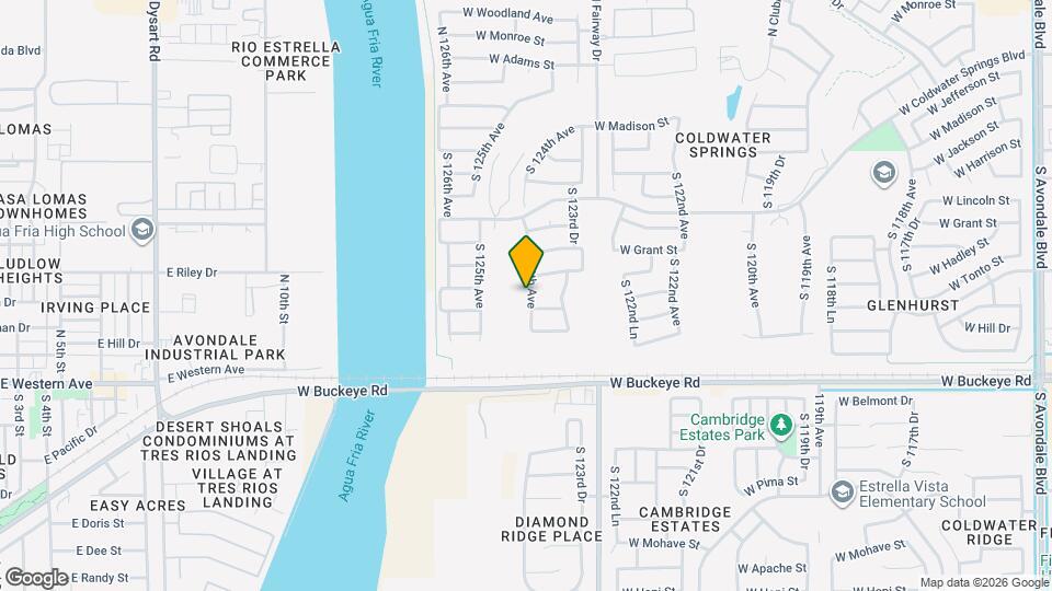 718 S 124th Ave Map and Location Details