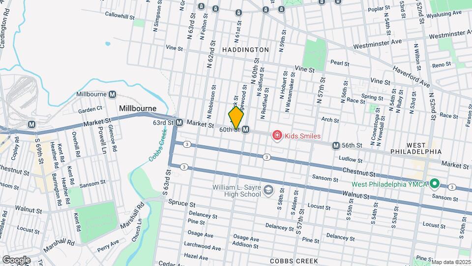 6022 Market St Map and Location Details