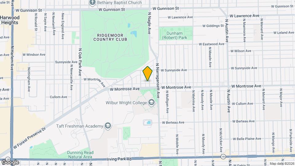 4414 N Nagle Ave Mapa y Detalles de la Ubicación