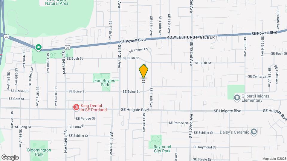 4047 SE 115th Ave Map and Location Details