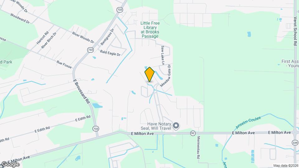 204 Crenshaw Dr Map and Location Details