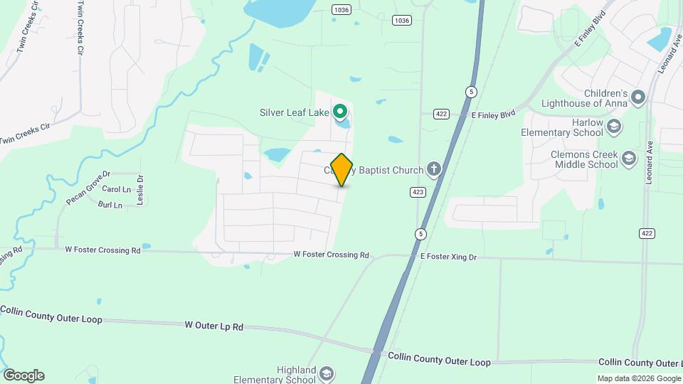 2705 Silver Leaf Ln Map and Location Details