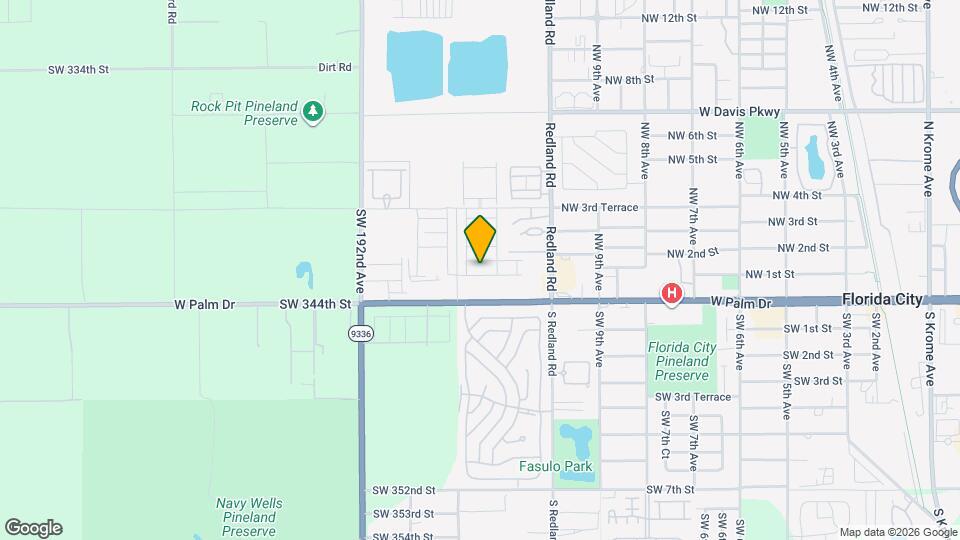 1172 NW 1st Ter Map and Location Details