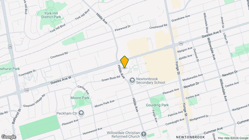 205 Hilda Ave Map and Location Details