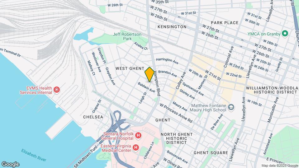 1415 Leigh St, Unit 6A Map and Location Details