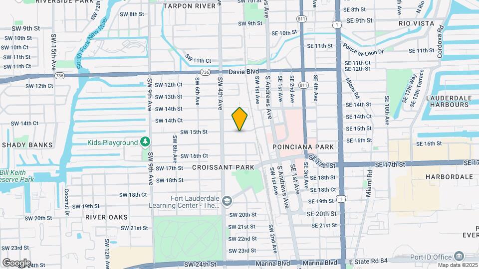 230 SW 15th St-Unit -C Map and Location Details
