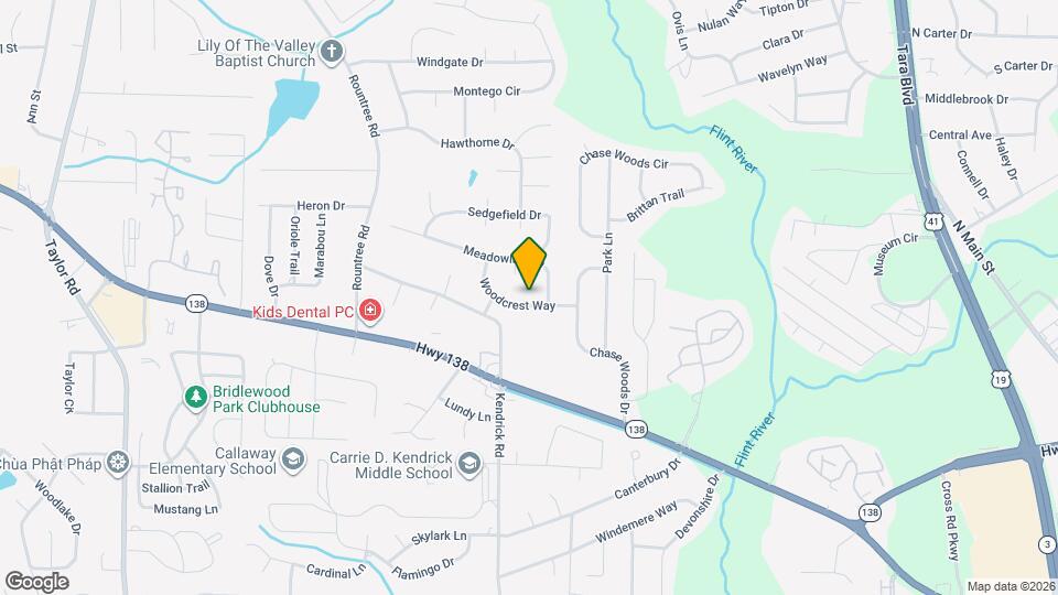 190 Woodcrest Way Map and Location Details