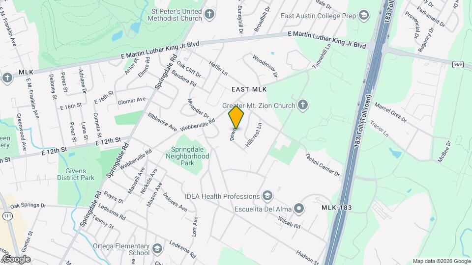 5314 Downs Dr Map and Location Details