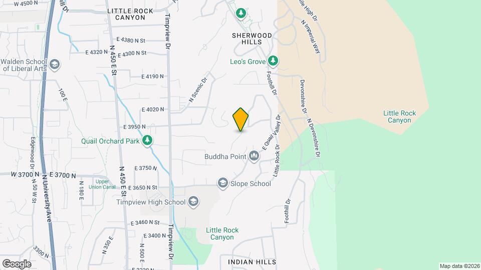 3983 N Quail Ridge Dr Map and Location Details