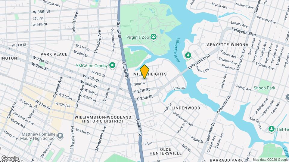 748 E 28th St, Unit 1 Map and Location Details