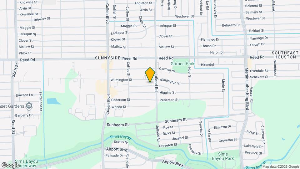 4923 Paula St Map and Location Details