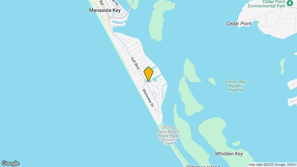 1285 Gulf Blvd Map and Location Details