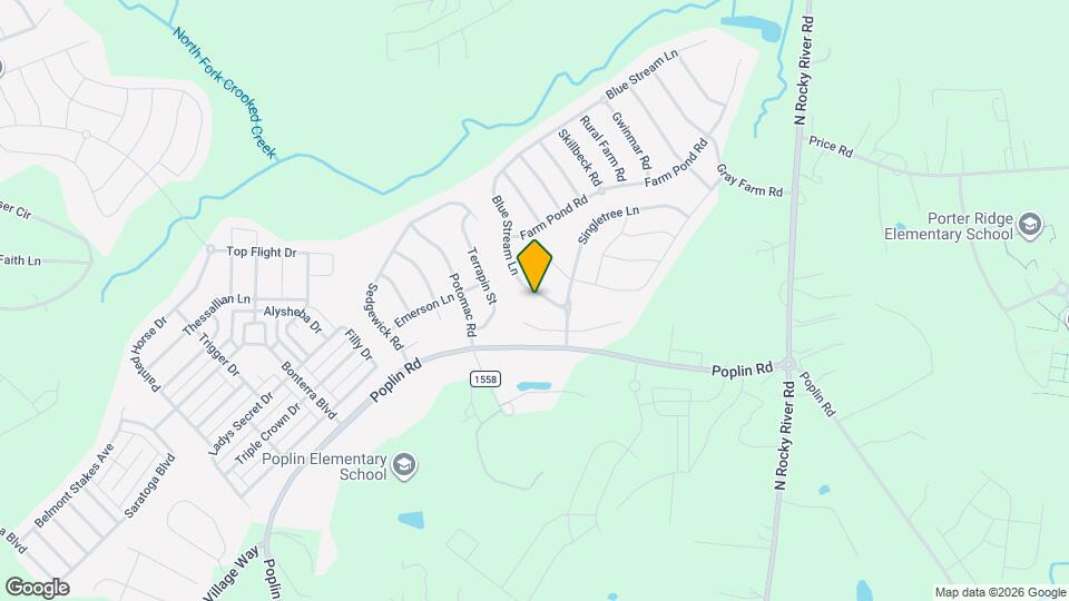 1013 Blue Stream Ln Map and Location Details