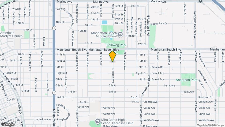 919 N Herrin St Map and Location Details