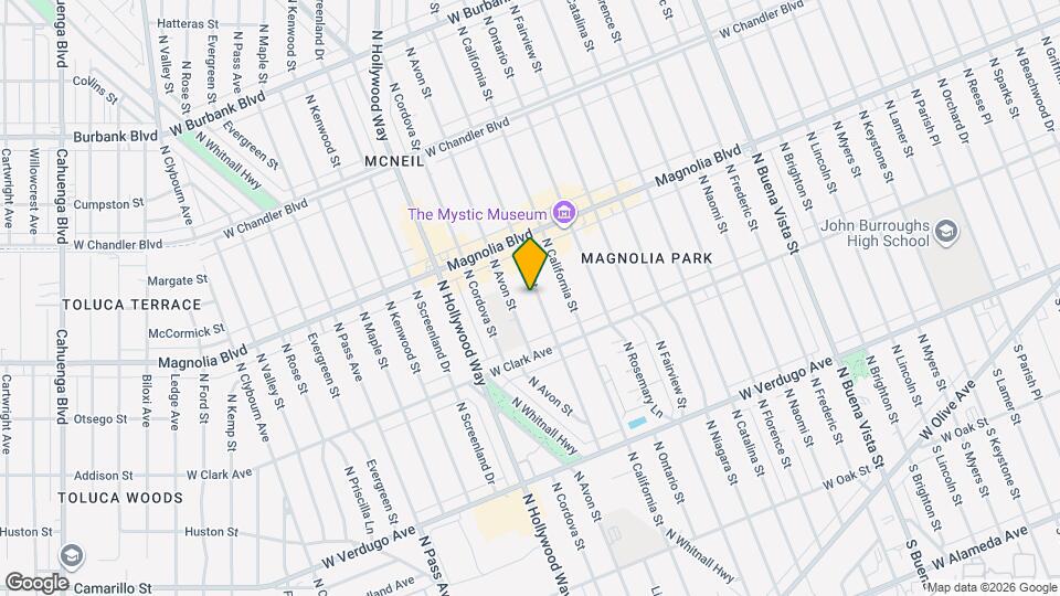 849 Lima St Map and Location Details