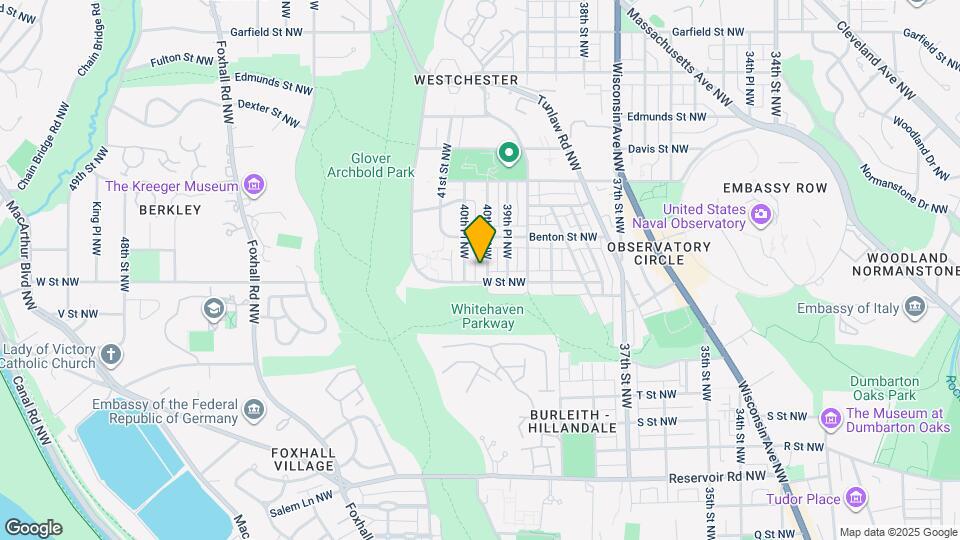 2208 40th St NW Map and Location Details