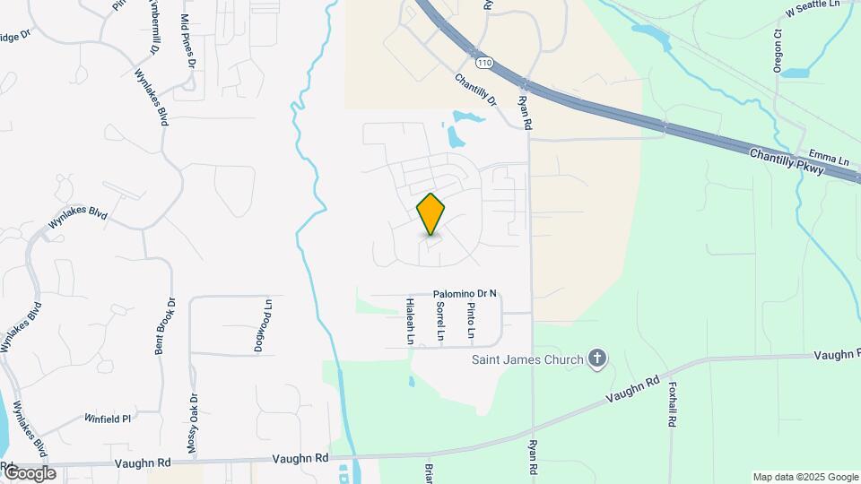 8740 Lindsey Ln Map and Location Details