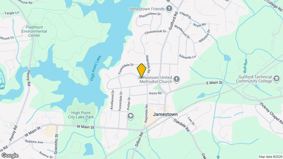 105 Woodland Dr Map and Location Details