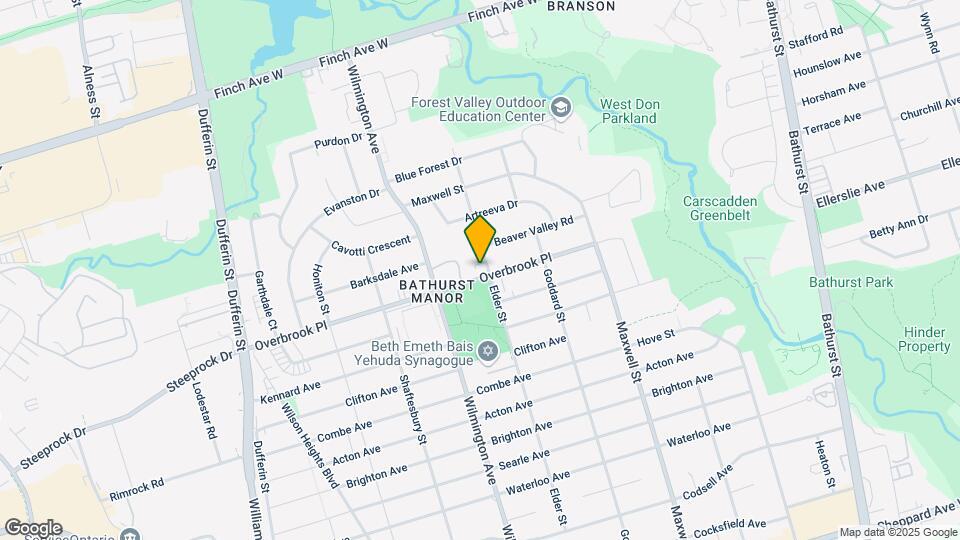118 Overbrook Pl Map and Location Details