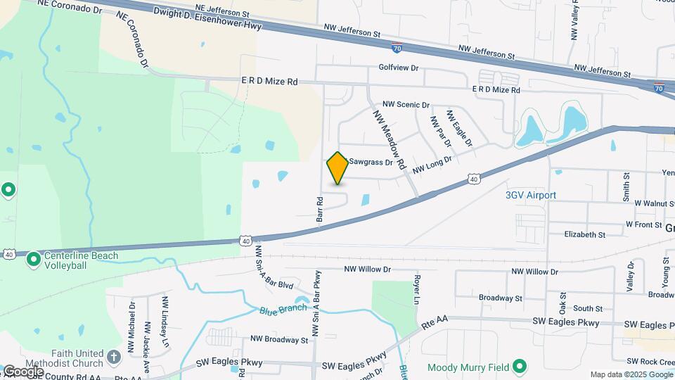 1230 NW Ashley Dr Map and Location Details