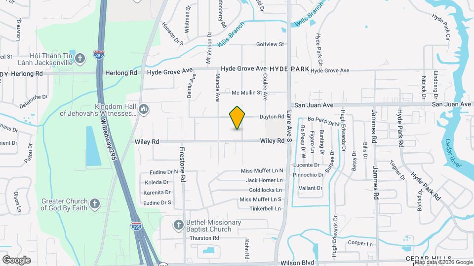 2056 Navaho Ave Mapa y Detalles de la Ubicación