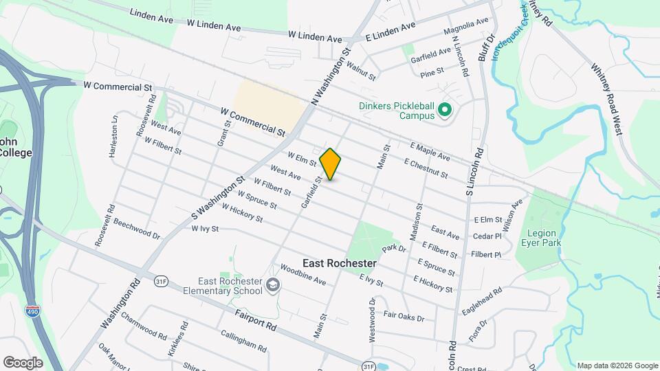 133 West Ave Map and Location Details