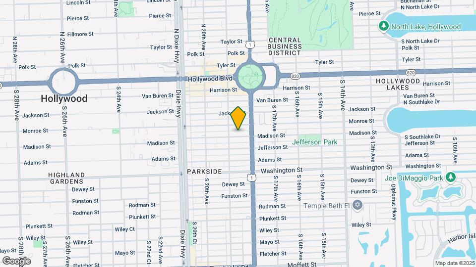 1833 Madison St Map and Location Details