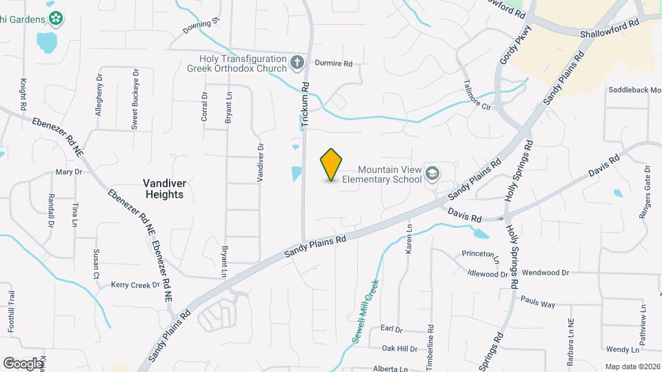 2501 Sandy Ct Map and Location Details