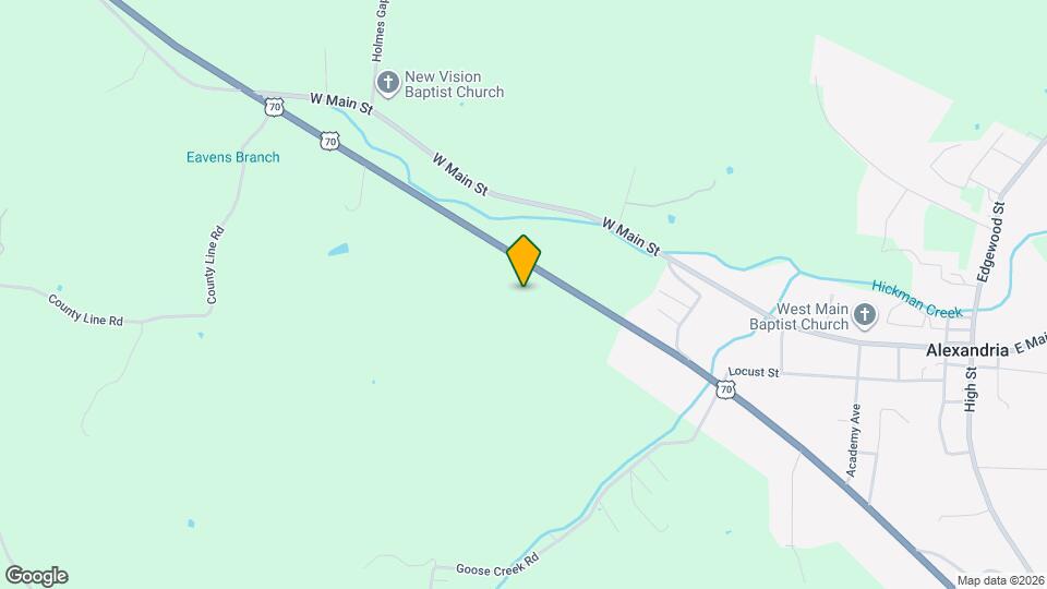 37045 Nashville Hwy, Unit Barndominium Mapa y Detalles de la Ubicación