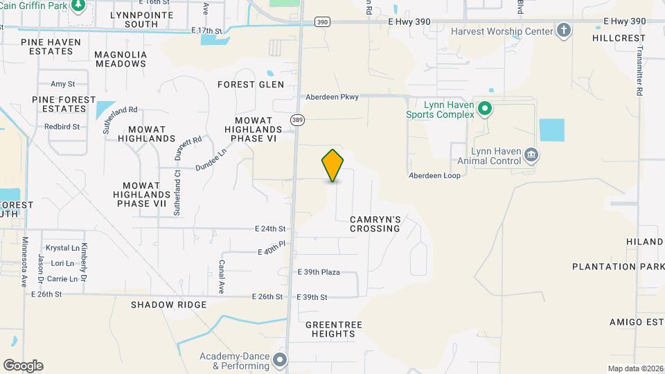 806 Cason Cir Map and Location Details