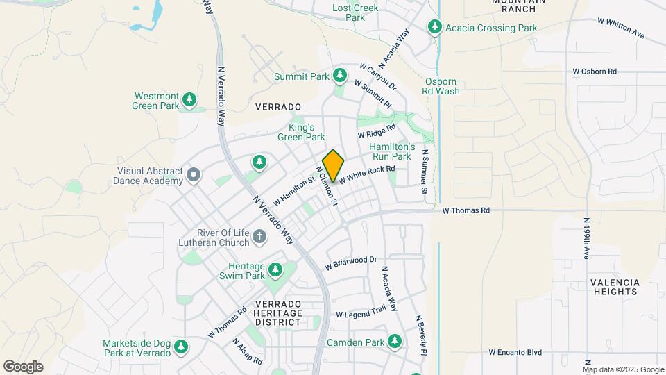 3095 N Clanton St Map and Location Details