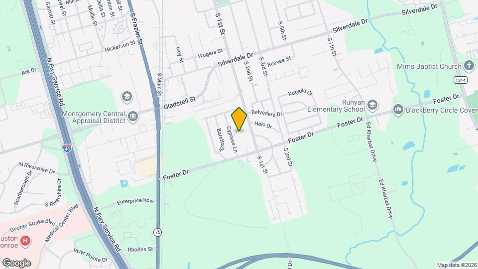 104 Ponderosa Trail Map and Location Details