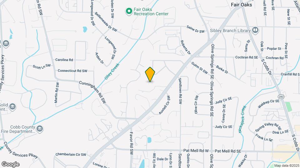 1788 Oak Haven Dr SW Map and Location Details