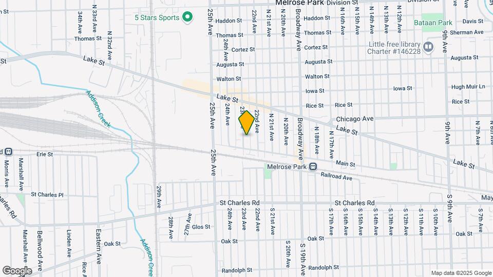 113 N 23rd Ave Map and Location Details