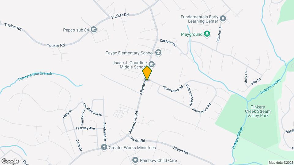 8808 Allentown Rd Mapa y Detalles de la Ubicación