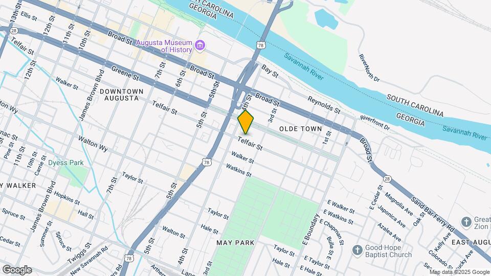 337 Telfair St Map and Location Details