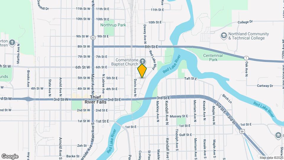 421 Red Lake Blvd Map and Location Details