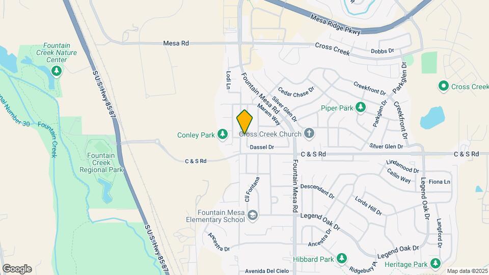 8390 Dassel Dr Map and Location Details