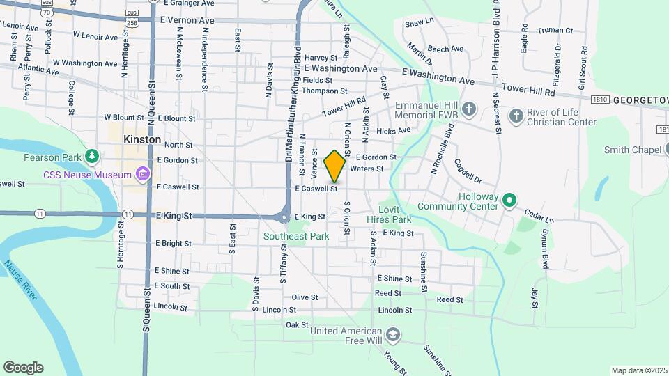 806 E Caswell St Map and Location Details