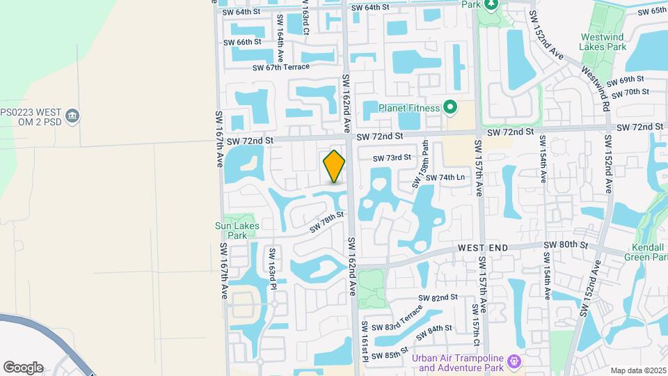 16244 SW 75th St Map and Location Details