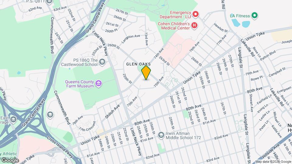 255-55 75th Ave Map and Location Details