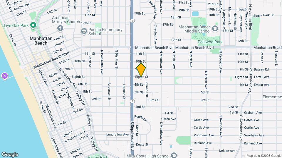 1136 8th St Map and Location Details