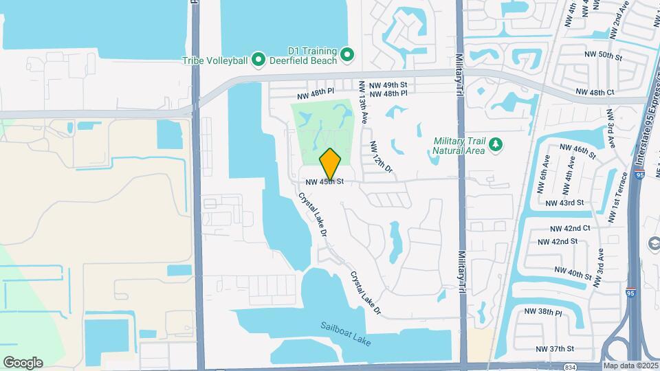 1500 NW 45th St Map and Location Details