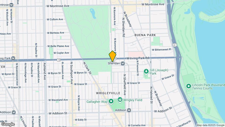 1050 W Dakin St, Unit 1A Mapa y Detalles de la Ubicación