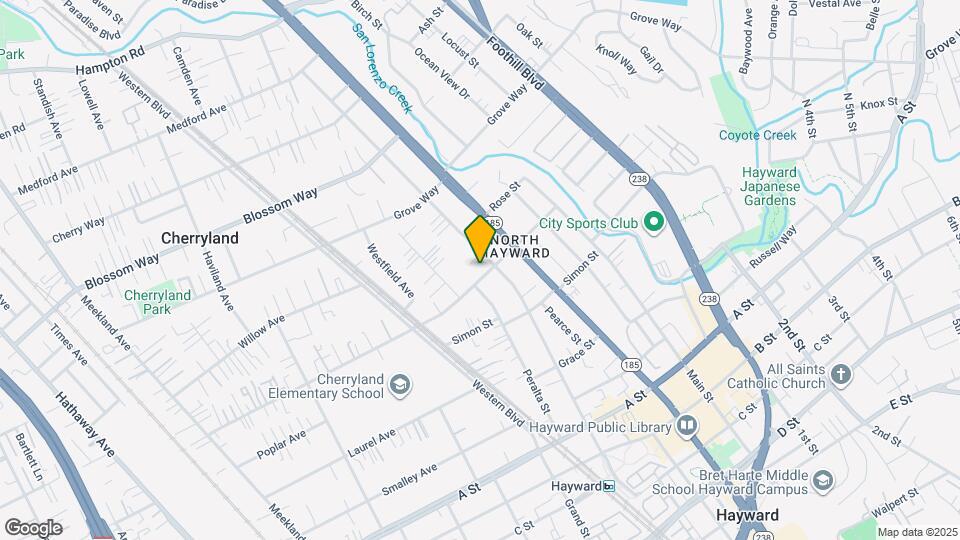 772 Sunset Blvd Map and Location Details